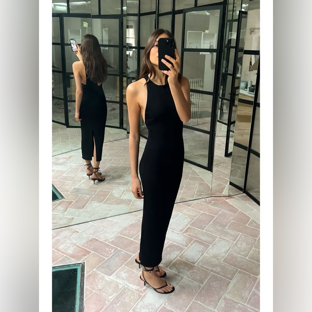 Zara Black Maxi Dress